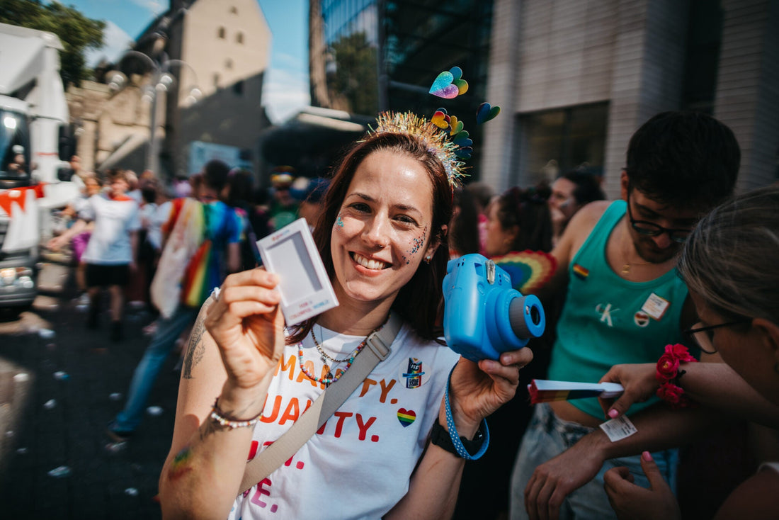 Kreative Promotion auf dem CSD in Köln für Pixum